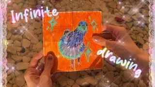 Making an Infinite Drawing and Talking About Life