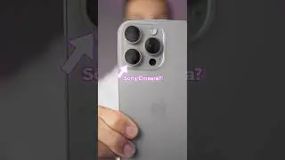 ВСЕ iPhone оснащены сенсорами камер Sony🤯#iphone