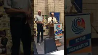 John Flanders & Dr Carr talk about Rotary Founders
