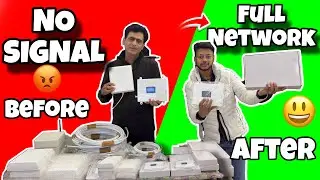 Mobile Network Problem Solution 😱 | Signal Booster Work or Not? Full Test