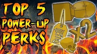 Top 5 BEST Power Ups! Call of Duty Zombies Black Ops 3, BO2, BO & WAW Gameplay