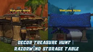 Decor Treasure Hunt | Razorwind Storage Table | Housing Decor