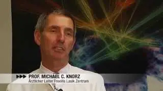 FreeVis: Prof. Dr. Knorz stellt SMILE als minimal-invasives Augenlaserverfahren vor