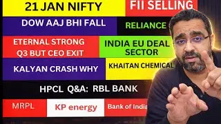 LATEST SHARE MARKET NEWS💥21 JAN💥ETERNAL NEWS💥KALYAN JEWELLERS NEWS💥KHAITAN CHEMICAL NEWS PART-1&2
