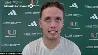 Miami QB Carson Beck ahead of SMU