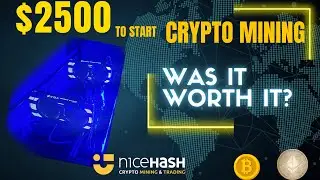 Crypto Mining Rig 1.26 - $2500 to start; was it worth it?