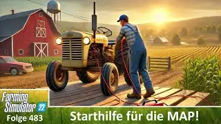 LS22 Wild West #483; The Big Engine Start! - LS22 16x Map #xxl #LetsPlay #german