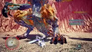 Monster Hunter World: Iceborne matando al omnidragon solo