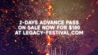 Legacy Festival Phase 2 Lineup (30 Sec Trailer) - 121119