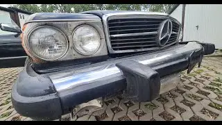 Picujemy 50-letniego Mercedesa Z USA.... Mercedes SL450 W107 !!! Metamorfoza..