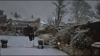 Snowfall in UK #livesonwfalluk #goodbye