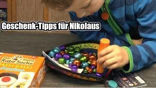 Geschenk-Tipps für Nikolaus ... passend für den Stiefel ein paar Kinderspiele