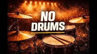 Hard Rock Drumless Backing Track | Like A Storm Style | 110 BPM | Drumless Forge | JamHQ