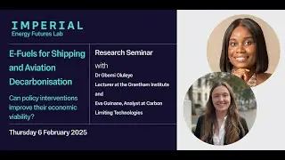 E-fuels for Shipping and Aviation Decarbonisation
