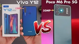 Poco M6 Pro 5G 50MP Camera Test Vs Vivo Y12 13MP Camera Test - 13MP vs 50MP Camera Comparison