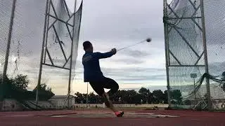 hammerthrow  #slow-motion technique#technique #trackandfield
