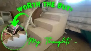 EHEYCIGA Dog Stairs for High Beds 22.5