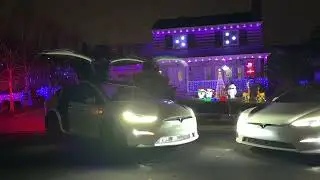 Tesla light show