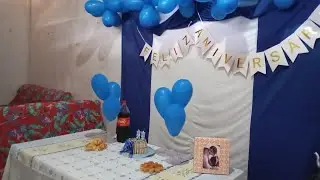 Surpresa de aniversário 🩵