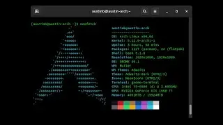 What is NEOFETCH? - (Preinstalled on Arch Linux)
