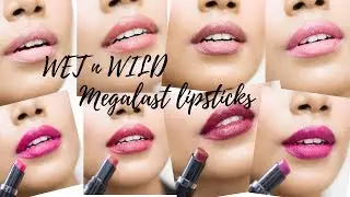 Lipstick Lover's Dream: Wet n Wild Lipstick Swatches | Lip Swatches on Brown Skin