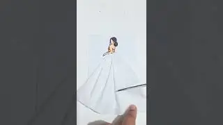 Creative Dress With Tissue Paper | rainbow girl dress design #art #shorts #youtubeshorts #satisfying