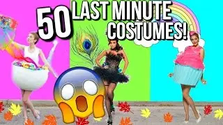 50 LAST MINUTE HALLOWEEN COSTUME IDEAS 2016 | Courtney Lundquist