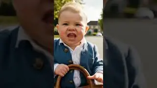 I'm going to Grandma she loves me #baby #aibaby #funny