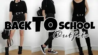 BLACK BACK TO SCHOOL OUTFITS 2016