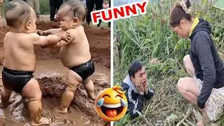 TRY NOT TO LAUGH CHALLENGE 2025 😆 Viral Funny Videos Compilation Vol 54
