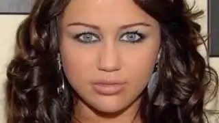 Miley Cyrus Blue Eyes - Twitter Meme