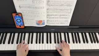 Stormy Skies (P.45) Bastien New Traditions, All In One Piano Course. 1 B