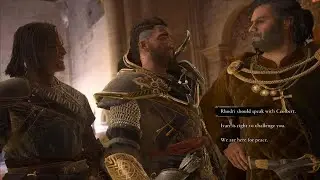Assassin's Creed Valhalla War Weary Quest CEOLBERT & IVARR vs King Rhodri PS5 Walkthrough Cutscene