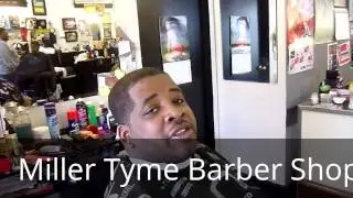 Miller Tyme's Barber Shop, Dixie Highway, Louisville, Ky