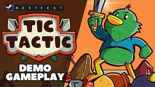 Tic Tactic - DEMO GAMEPLAY - Steam Next Fest June 2025