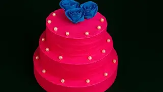 DIY 3 Tier Paper Cake | Beautiful Handmade Decoration Idea 💖 | Mehvish Creation