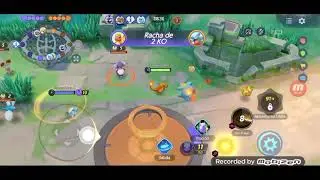 Jugando pokemon unite