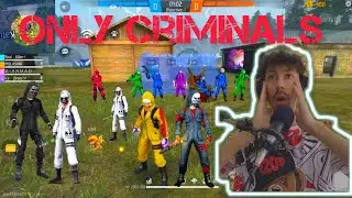 ALL CRIMINALS FULL GAMEPLAY CLASH SQUAD CHALLENGE #freefire #criminalbundle  #gyangaming