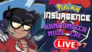 🔴Pokemon Insurgence Randiomzer Nuzlocke : Episode 7  + Radical Red #pokemon #pokemonlive #marathon