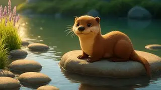 🌊 Chill River Otter 🦦 | 3 Hours of Relaxing Lofi Beats for Study, Sleep & Calm Focus | Nature Lofi 🎵