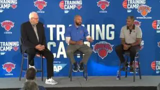 Phil Jackson, Derek Fisher, Steve Mills Press Conference Part II