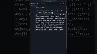 Python | How to read a JSON file in Python #python #shorts #trending #python3