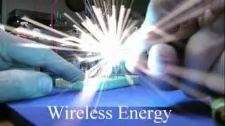 Motors Run Wirelessly With Tesla Coil