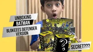 UNBOXING BLINDBOX BLOKEES BATMAN DEFENDER VERSION