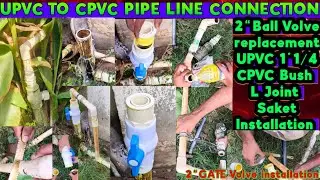 How To CPVC Ball volve Fitting#2