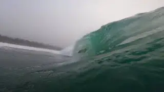 Cox Bay Smash Bar Surfing Raw POV - Tofino, BC