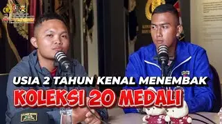 USIA DUA TAHUN MENGENAL MENEMBAK KOLEKSI 20 MEDALI || PIKTAR XXVII 2024 #piktarxxvii