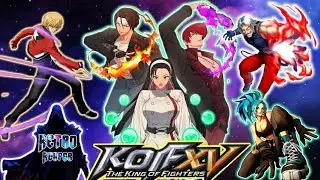 KOF XV (Рок, Ругал и Леона)