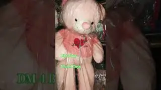 Large cute adorable teddy bear soft toys jacket I love you #dmrtoy #softtoys #cute #love #adorable