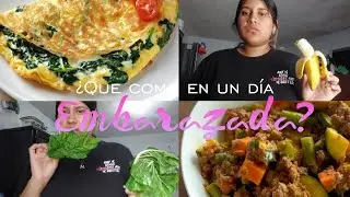 ¿QUE COMO EN UN DIA EMBARAZADA?😋🤰🏻|Mery G✨